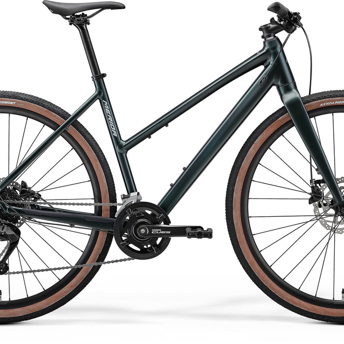 2027 Merida Speeder 200 Womens Hybrid Bike In Silk Halo Green
