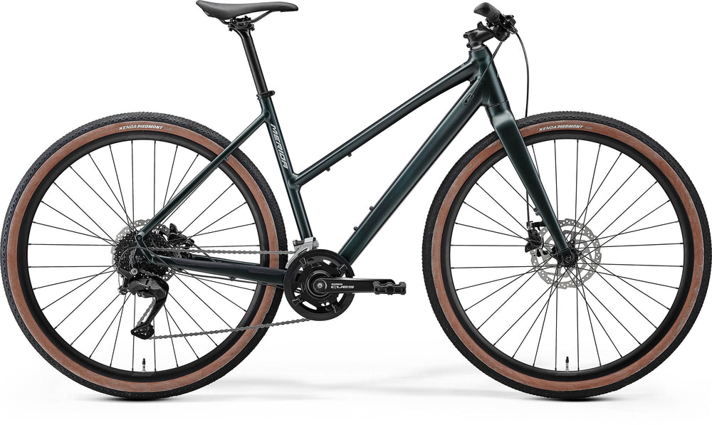 2027 Merida Speeder 200 Womens Hybrid Bike In Silk Halo Green