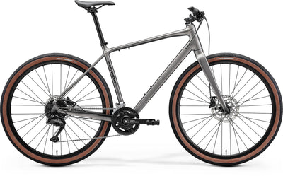 2027 Merida Speeder 200 Hybrid Bike In Warm Slate Grey
