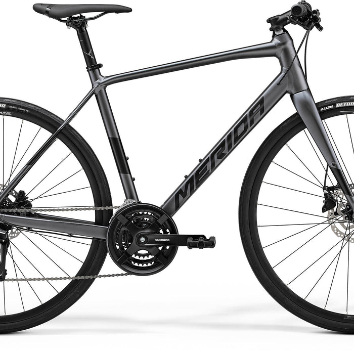 2025 Merida Speeder 100 Hybrid Bike in Grey