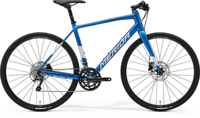 2024 Merida Speeder 300 Hybrid Bike in Blue