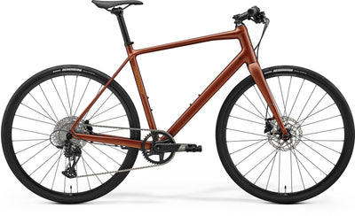 2026 Merida Speeder 500 Hybrid Bike in Silk Glamour Rust
