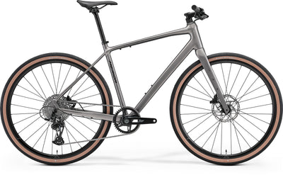 2027 Merida Speeder 500 Hybrid Bike In Warm Slate Grey