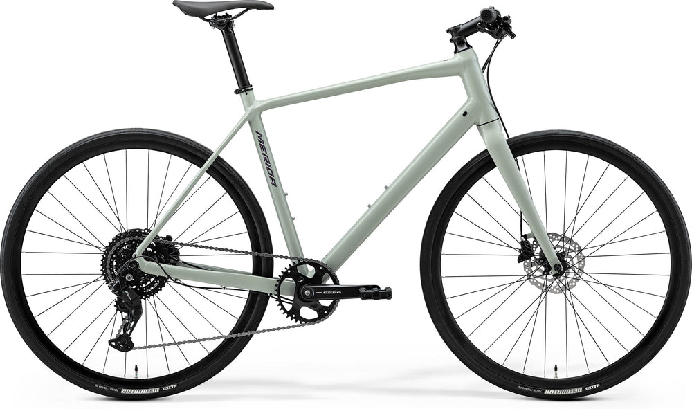 2027 Merida Speeder 60 Hybrid Bike In Silk Early Moss Grey