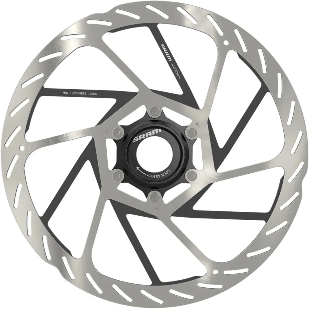 SRAM HS2 Centre Lock Rounded Disc Brake Rotor