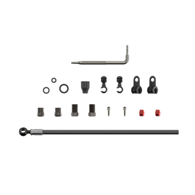 SRAM Spare - Disc Brake Hydraulic Hose Kit - Black Banjo -2000mmblk(Inc. Banjo, Fittings) - Level Ult,Level Tlm (A1), Code R/Rsc (B1),Red Etap Hrd,S9