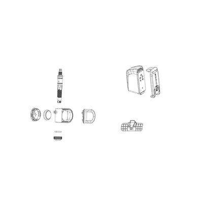 SRAM Spare - Front/Rear Derailleur Battery Block For Etap, AXS And Eagle AXS Qty 1