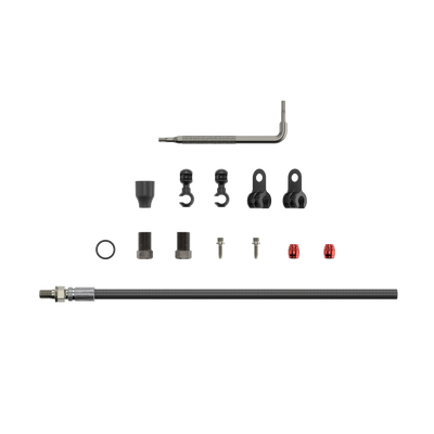 SRAM Spare - Disc Brake Hydraulic Hose Kit - Threaded Inline Crimp -2000Mmblk (Inc. Crimp & Fittings) - Elixir 5/7/9/R/CR/X0,Guide RSC (A1),Guide R/R