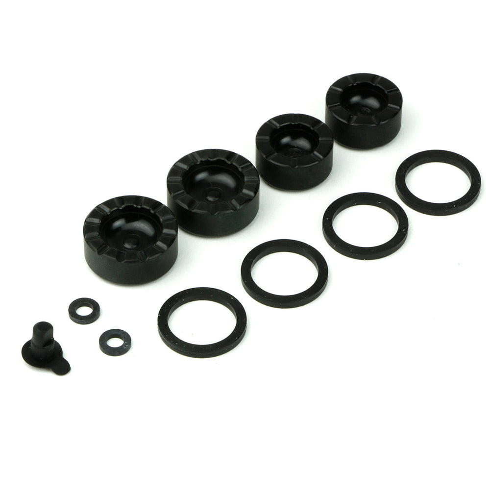 SRAM Disc Brake Caliper Piston Kit - (Includes 2-16mm, 2 - 15mm Caliper Pistons, Seals, O-Rings) - Db8/Db6/Db4 A1+ (2023+), Motive Ult/Slv/Brz A1+ (2