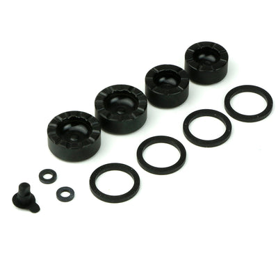 SRAM Disc Brake Caliper Piston Kit - (Includes 2-16mm, 2 - 15mm Caliper Pistons, Seals, O-Rings) - Db8/Db6/Db4 A1+ (2023+), Motive Ult/Slv/Brz A1+ (2