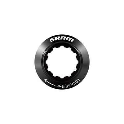 SRAM Spare - Hub Centerlock Rotor Disc Lockring Black Sram Logo Qty 1