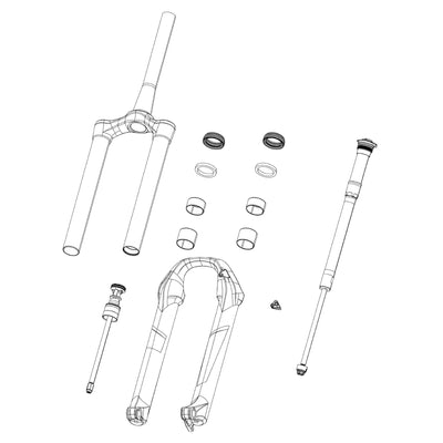 SRAM Rockshox Spare - Fork CSU - Dual Position Air 27.5/29B 44 Off-Set - 69OD - 1.8 Taper (No Gradients) - Lyrik C3+/Yari B3+ (2020+)