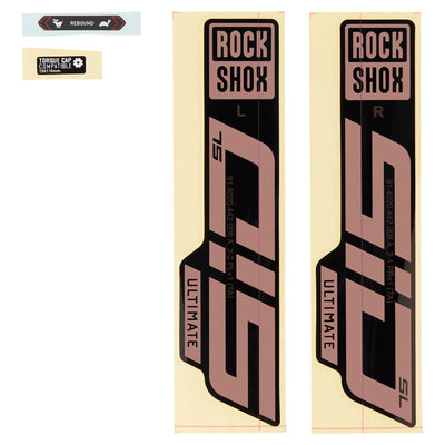 SRAM Rockshox Fork Decal Kit - SID SL Ultimate 27/29 (2021)