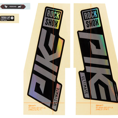 SRAM Rockshox Fork Decal Kit - Pike Ultimate 27/29 (2021)