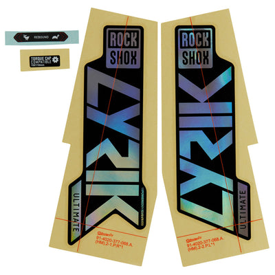 SRAM Rockshox Fork Decal Kit - Lyrik Ultimate 27/29 (2021)