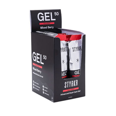 STYRKR GEL50 Mixed Berry Dual-Carb Energy Gel