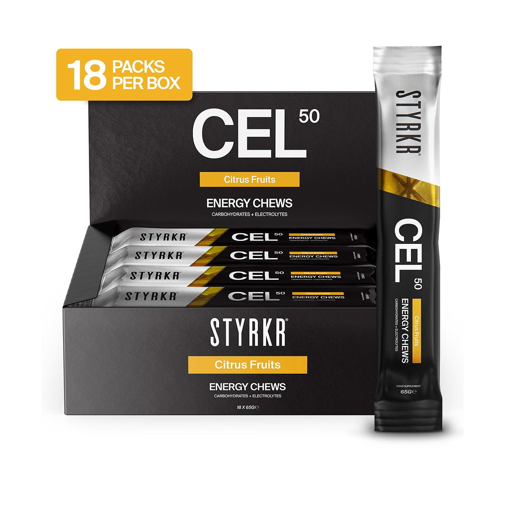 STYRKR CEL50 Citrus Fruits Carbohydrate Energy Chews