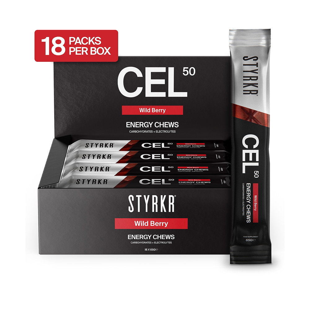 STYRKR CEL50 Berry Energy Chews