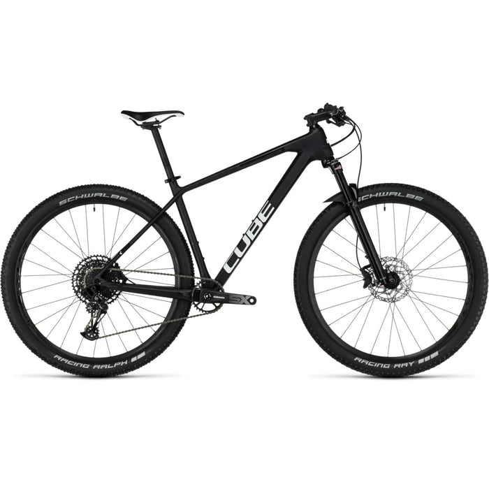 2023 Cube Reaction C:62 One Carbon Hardtail Mountain Bike in Black