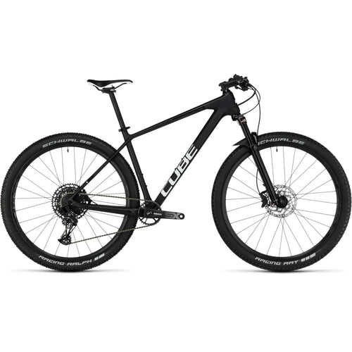 2023 Cube Reaction C:62 One Carbon Hardtail Mountain Bike in Black