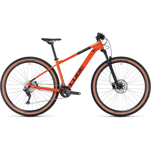 2023 Cube Attention 29 Inch Hardtail Mountain Bike in Fire Orange