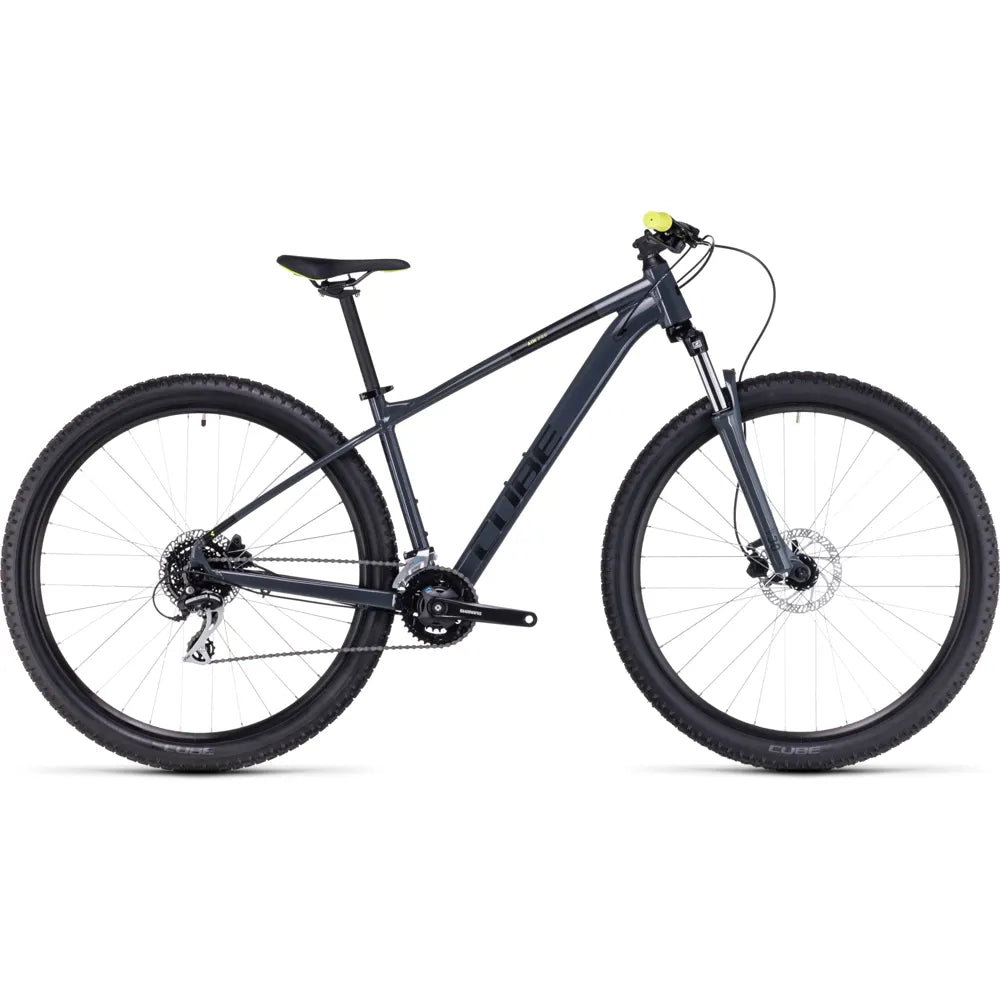 2023 Cube Aim Pro Hardtail Mountain Bike in Grey