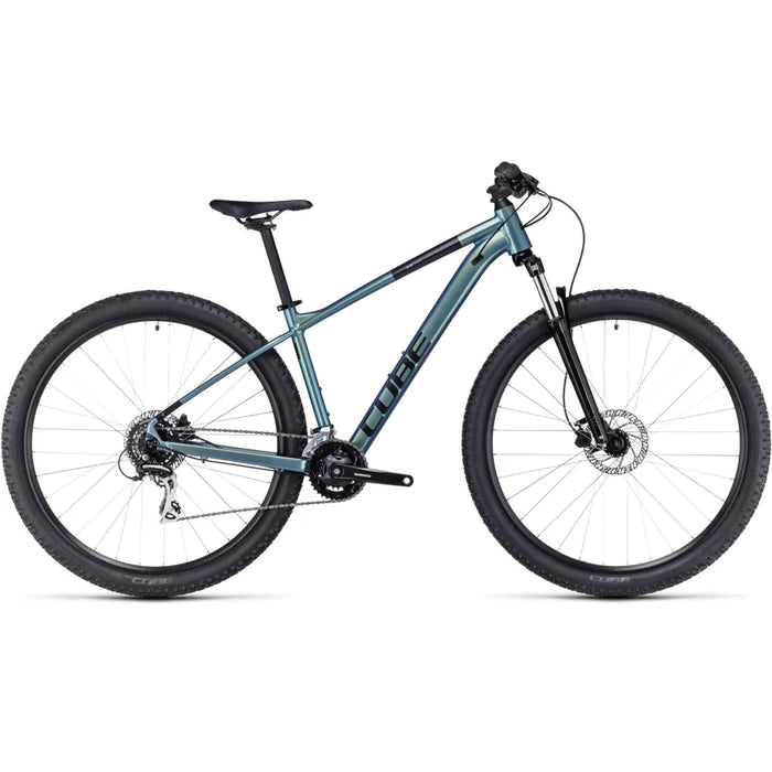 2023 Cube Aim Pro Hardtail Mountain Bike in Green