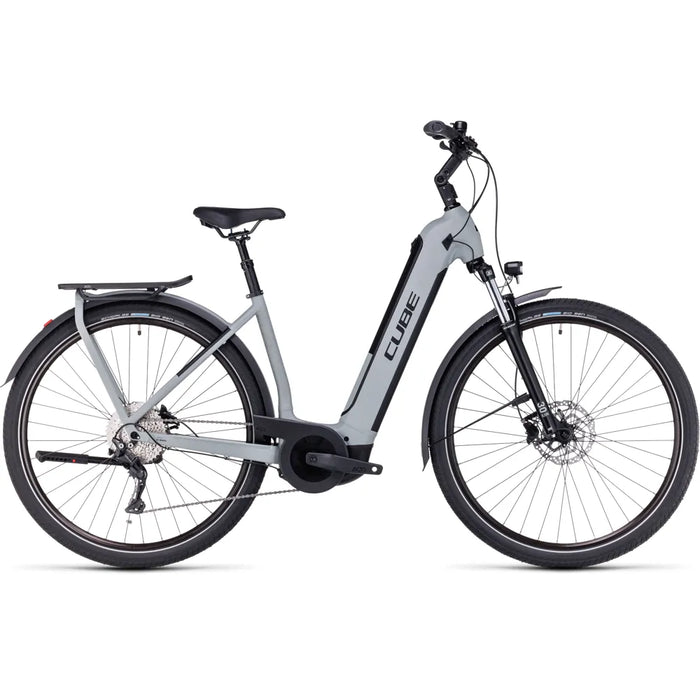 2023 Cube Kathmandu Hybrid One 750 Easy Entry Electric Bike in Grey