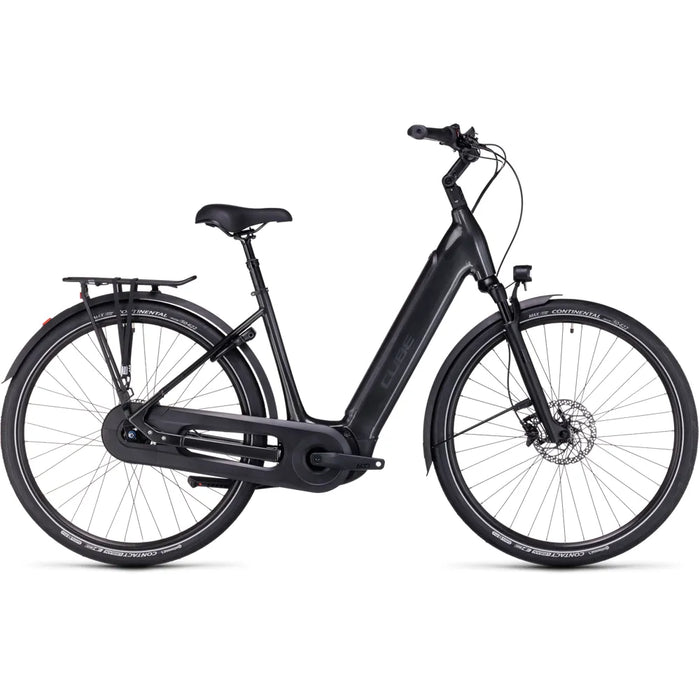 2023 Cube Supreme Hybrid EX 625 Easy Entry Electric Hybrid Bike Grey