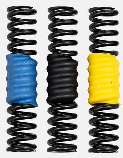 SUS FRK, FUTURE SHOCK 3.0, MAIN SPRING KIT: FIRM (YELLOW) / MEDIUM (BLACK) / SOFT (BLUE)