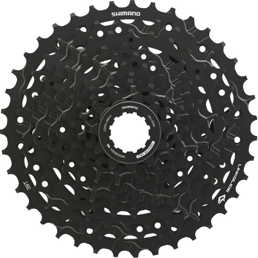 Shimano CUES CS-LG300-10 Link Glide cassette, 10-speed, 11 - 39T