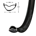 Stans Rim Arch MK4 26 Black 26in 28hole