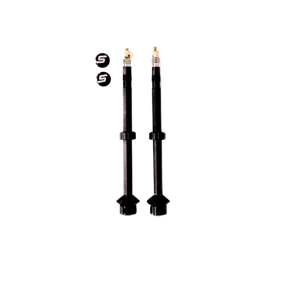 Stans Universal+ Valves Pair Black 65mm