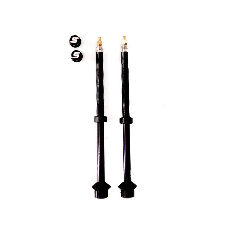 Stans Universal+ Valves Pair Black 85mm