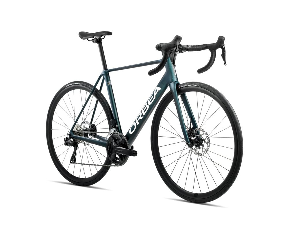 2026 Orbea Orca M30i 105 Di2 Carbon Road Bike In Escape Green/Carbon View Matt