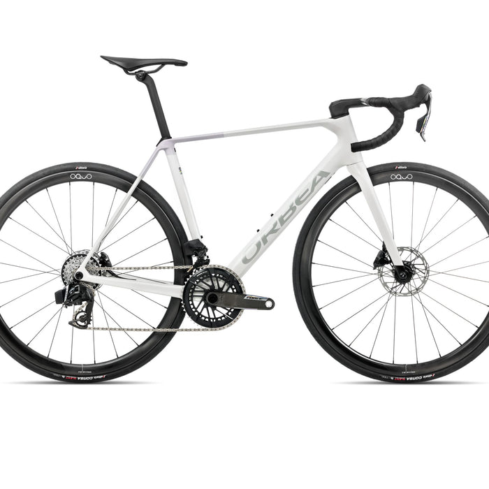 2026 Orbea Orca M21E Team Carbon Road Bike In Iris White