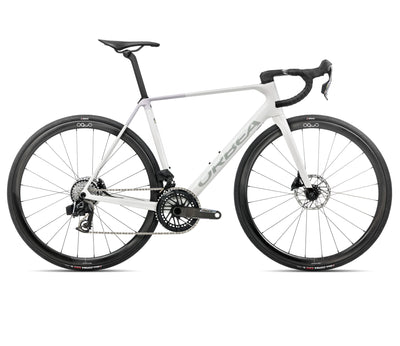 2026 Orbea Orca M21E Team Carbon Road Bike In Iris White