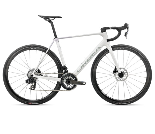 2026 Orbea Orca M21E Team Carbon Road Bike In Iris White