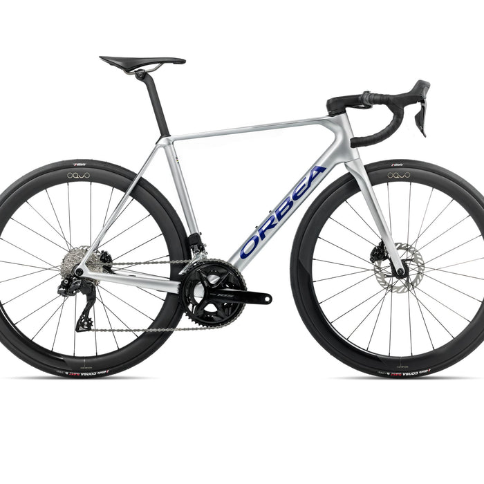 2026 Orbea Orca M30I Ltd Pwr Carbon Road Bike In Spark Silver