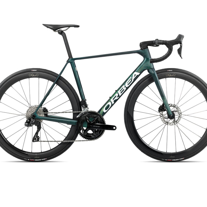 2026 Orbea Orca M30I Ltd Pwr Carbon Road Bike In Escape Green