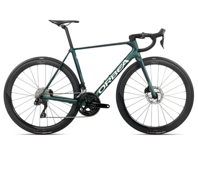 2026 Orbea Orca M30I Ltd Pwr Carbon Road Bike In Escape Green