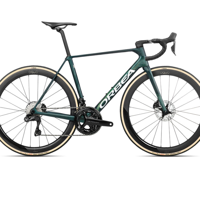 2026 Orbea Orca M20I Ltd Pwr Carbon Road Bike In Escape Green