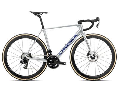 2026 Orbea Orca M21E Ltd Pwr Carbon Road Bike In Spark Silver