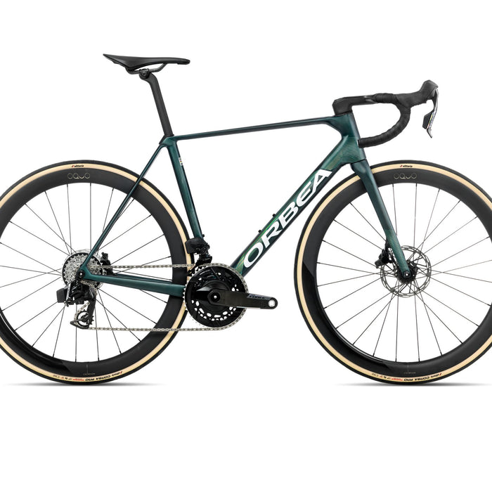 2026 Orbea Orca M21E Ltd Pwr Carbon Road Bike In Escape Green