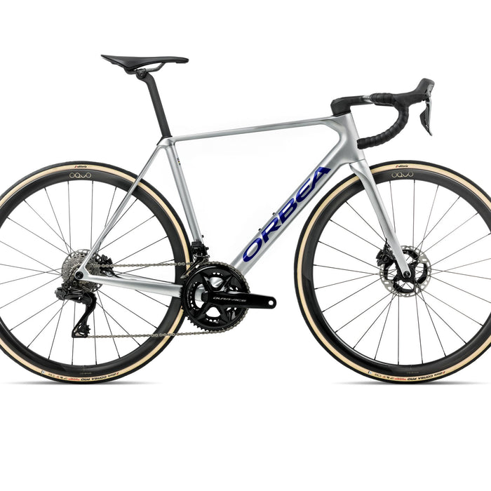 2026 Orbea Orca M10I Ltd Pwr Carbon Road Bike In Spark Silver