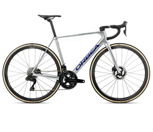 2026 Orbea Orca M10I Ltd Pwr Carbon Road Bike In Spark Silver