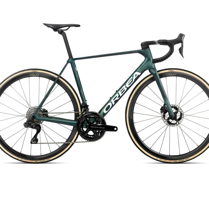 2026 Orbea Orca M10I Ltd Pwr Carbon Road Bike In Escape Green