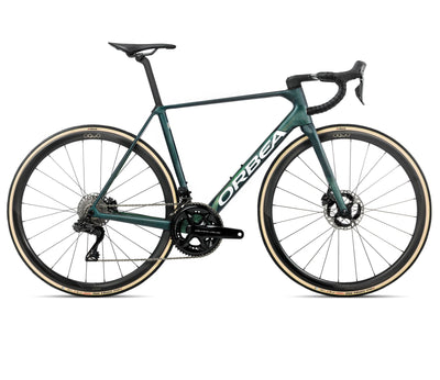 2026 Orbea Orca M10I Ltd Pwr Carbon Road Bike In Escape Green