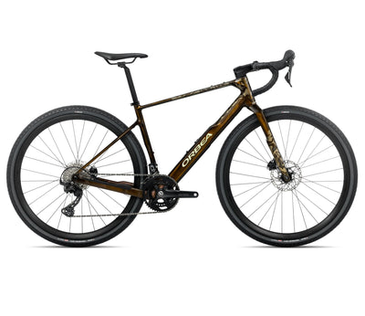 2026 Orbea Terra M30 Team Gravel Bike In Caramel Carbon View