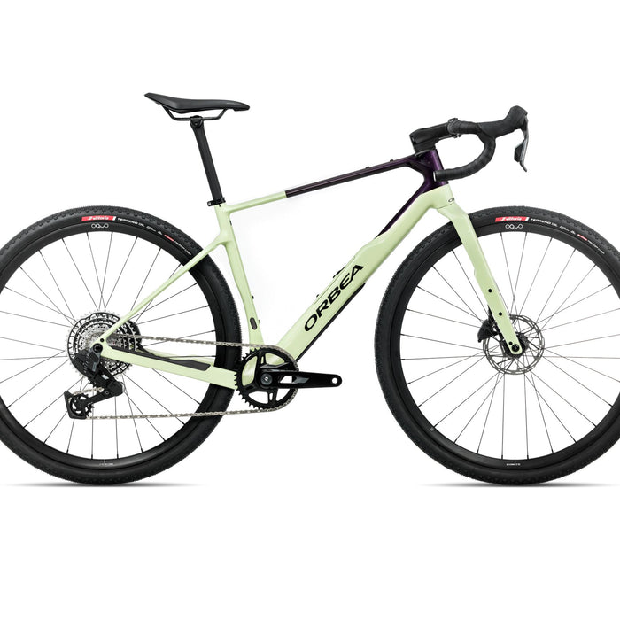2026 Orbea Terra M31E Team 1X Gravel Bike In Acid Gum